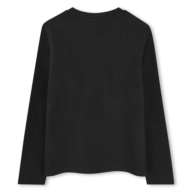 T-shirt de algod&atilde;o maiorit&aacute;rio BOSS 
                        GIRL