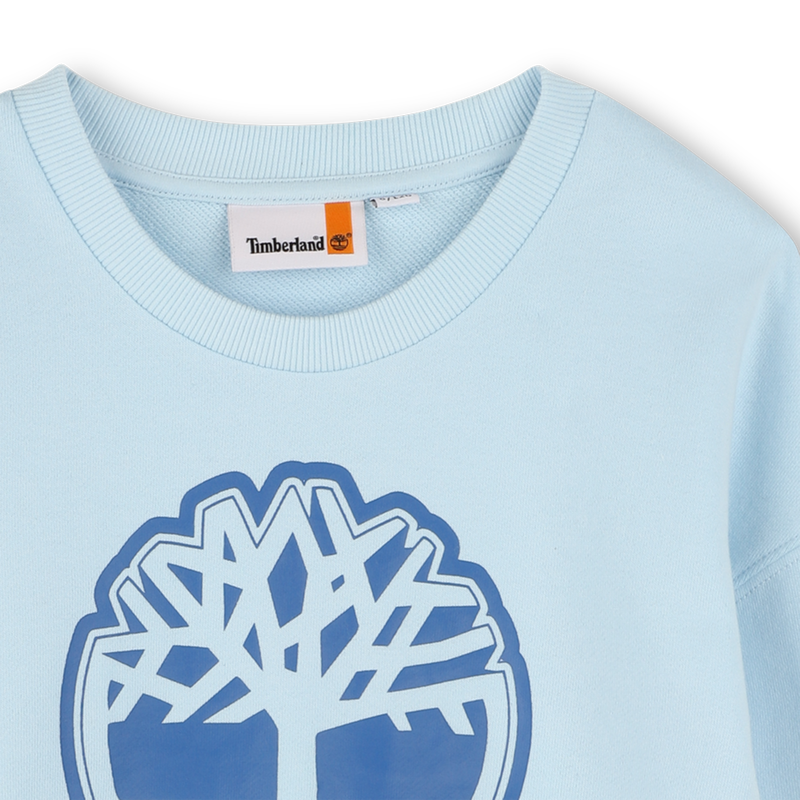 Sweatshirt com log&oacute;tipo TIMBERLAND 
                        BOY