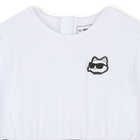Vestido de manga comprida KARL LAGERFELD KIDS 
                    GIRL