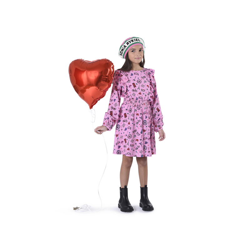 VESTIDO MANGAS COMPRIDAS