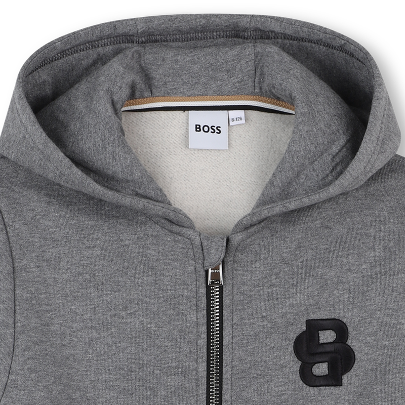 Cardigan com capuz BOSS 
                        BOY