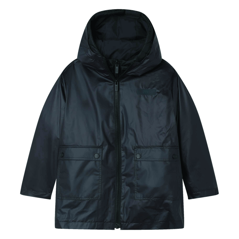 PARKA+CAPUCHO AMOVIVEL DKNY 
                    BOY