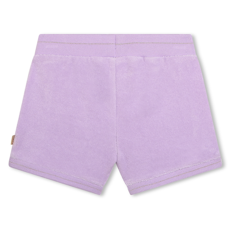 Calções de felpa lisos CARREMENT BEAU 
                    GIRL