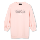 Vestido de mangas longas KARL LAGERFELD KIDS 
                    GIRL