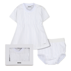 Vestido + conjunto de calcinha inchada BOSS 
                    GIRL