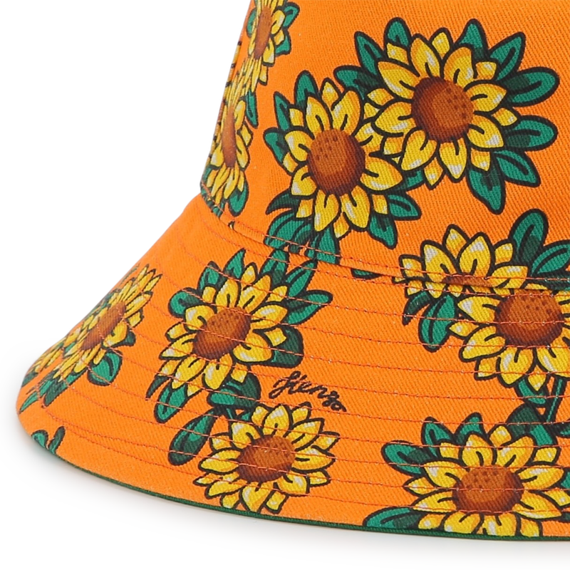 Bon&eacute; revers&iacute;vel de algod&atilde;o KENZO KIDS 
                        UNISSEX