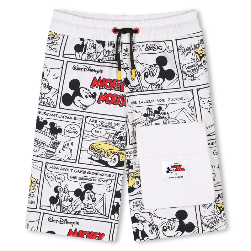 Bermudas em tela de algod&atilde;o MARC JACOBS 
                        BOY