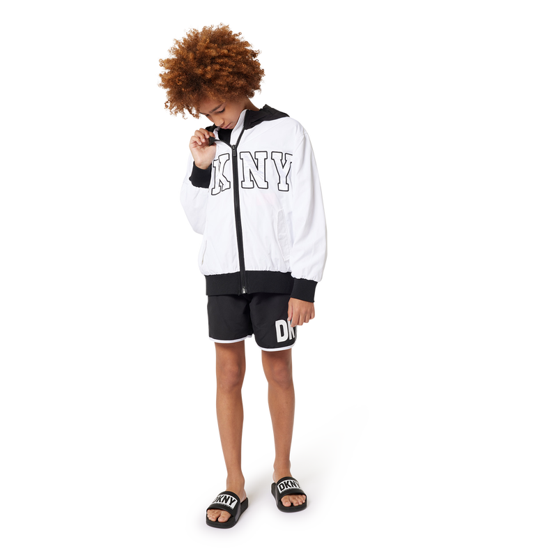 Blusão com capuz DKNY 
                    UNISEX