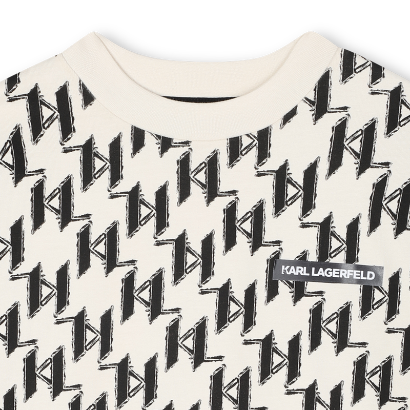 T-shirt de manga curta KARL LAGERFELD KIDS 
                    BOY