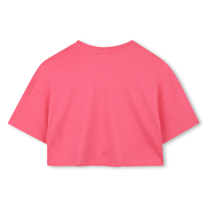 T-shirt curta com estampado GIVENCHY 
                        GIRL