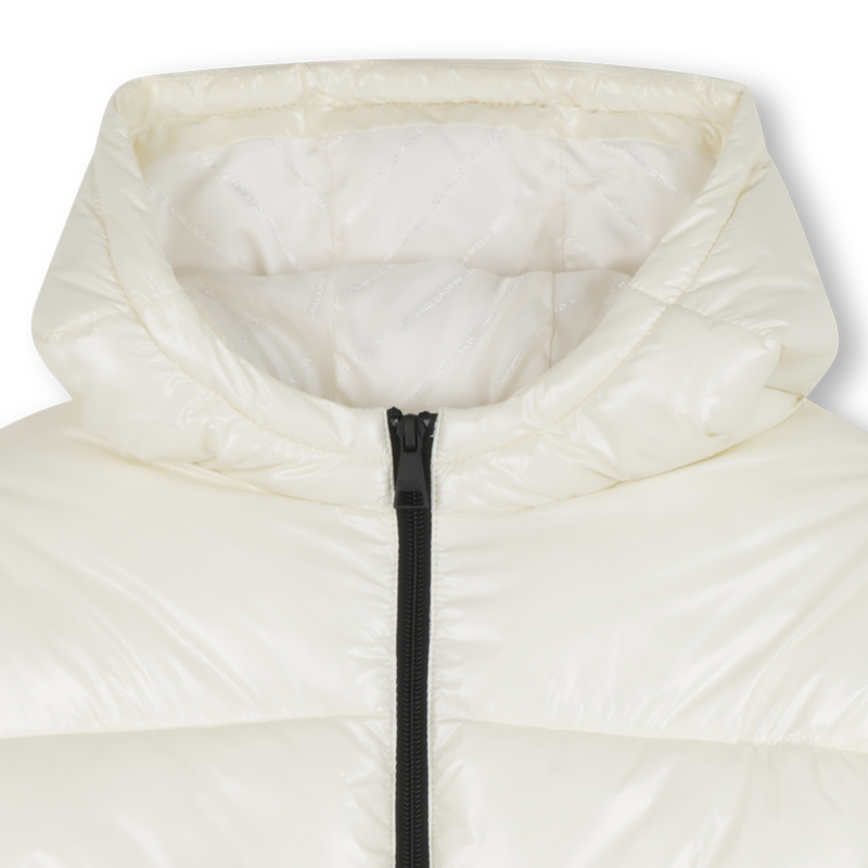 Jaqueta com capuz KARL LAGERFELD KIDS 
                        GIRL