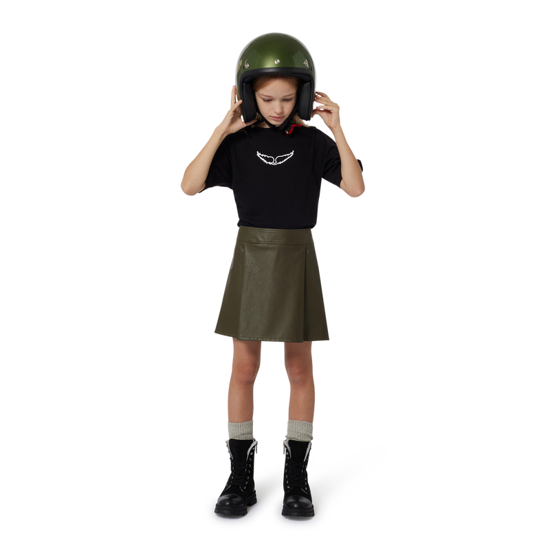 Saia justa com aspeto enrugado ZADIG & VOLTAIRE 
                        GIRL