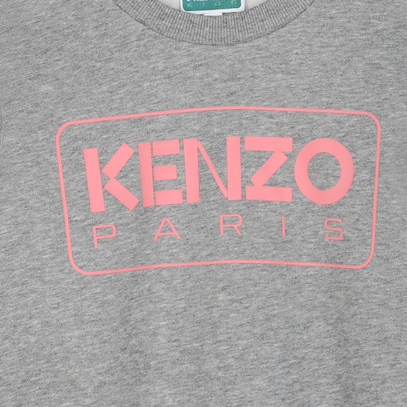 Sweatshirt em moletão KENZO KIDS 
                    GIRL