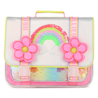 Satchel com reflexos iridescentes BILLIEBLUSH 
                    GIRL