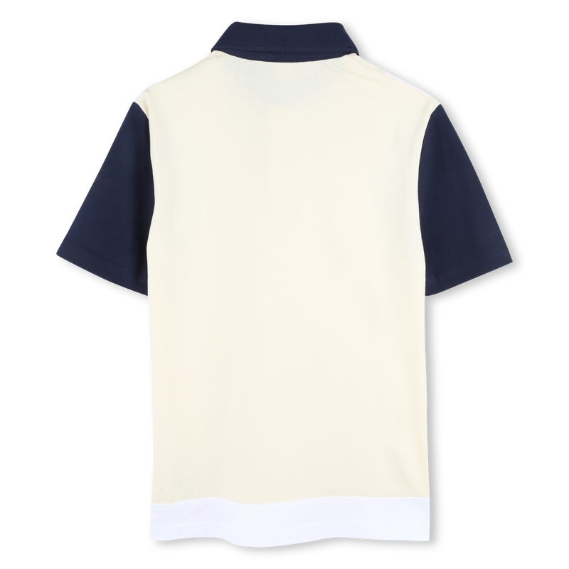 Polo de manga curta em algod&atilde;o BOSS 
                        BOY