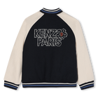 Jaqueta bomber com fecho de press&atilde;o KENZO KIDS 
                    GIRL
