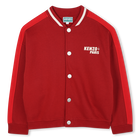 Cardigan com fecho de bot&atilde;o de press&atilde;o KENZO KIDS 
                    BOY