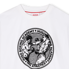 T-shirt de manga curta HUGO 
                    BOY