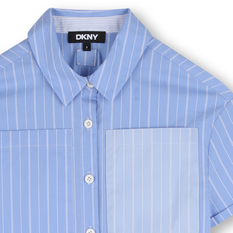 VESTIDO DE MANGA CURTA DKNY 
                        GIRL