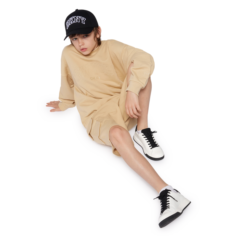 Bon&eacute; de sarja de algod&atilde;o DKNY 
                        UNISEX