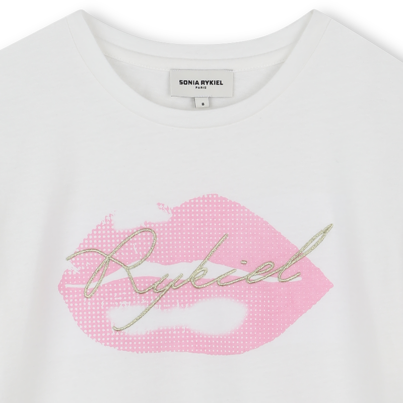 Camiseta de manga curta SONIA RYKIEL 
                    GIRL