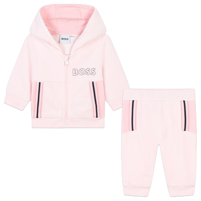 Conjunto de jogging de veludo BOSS GIRL