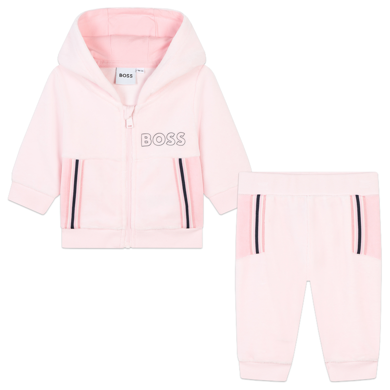 Conjunto de jogging de veludo BOSS 
                        GIRL