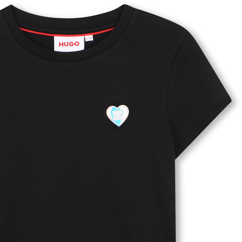 Camiseta de mangas curtas HUGO 
                        GIRL