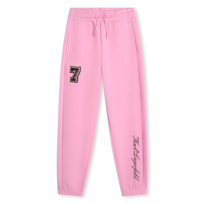 Calças de jogging KARL LAGERFELD KIDS 
                    GIRL