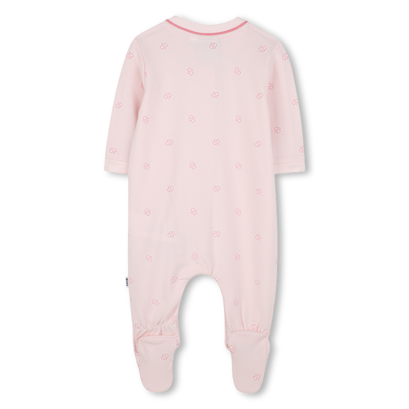 pajamas and bib set BOSS 
                    GIRL