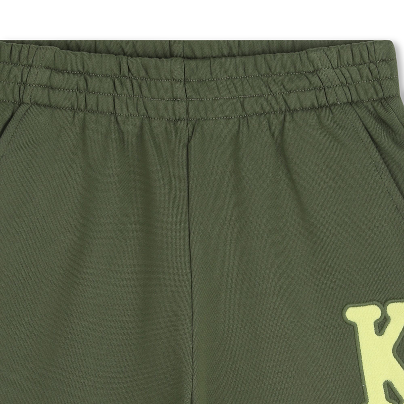 CAL&Ccedil;&Otilde;ES DE BERMUDA FLEECE KENZO KIDS 
                        BOY