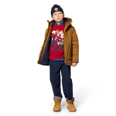 Parka com capuz TIMBERLAND BOY
