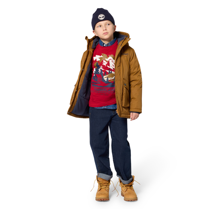 Parka com capuz TIMBERLAND 
                        BOY