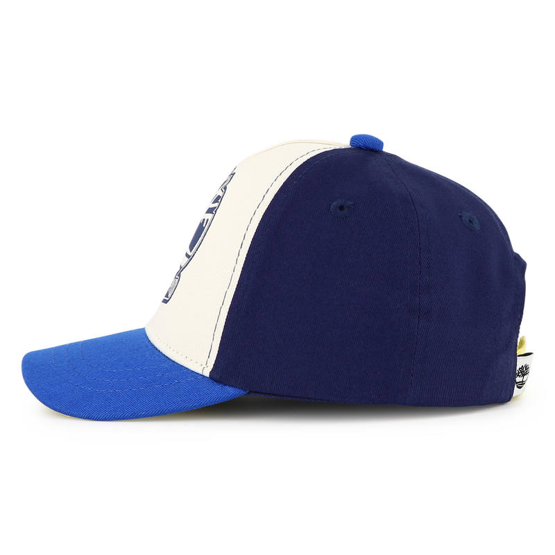 Bon&eacute; tricolor com velcro TIMBERLAND 
                        MENINO