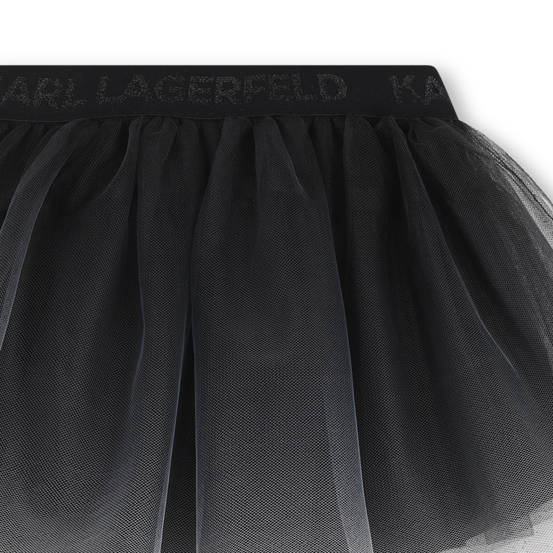 Conjunto de moletom e saia KARL LAGERFELD KIDS 
                        MENINA