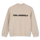 Capuz zip-up KARL LAGERFELD KIDS 
                    BOY