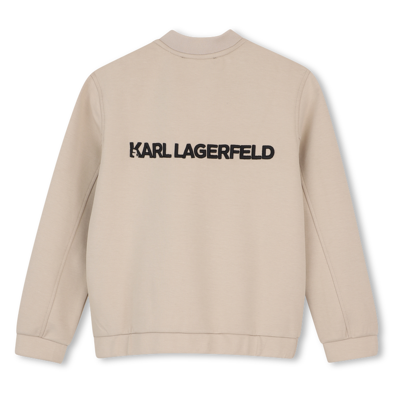 CAPUZ ZIP-UP KARL LAGERFELD KIDS 
                        BOY