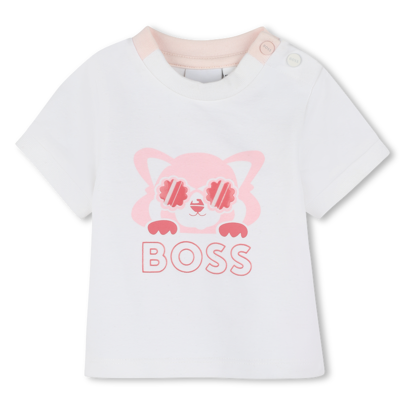 Conjunto de t-shirt e leggings BOSS 
                        GIRL