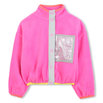 Cardigan em tecido felpudo BILLIEBLUSH GIRL