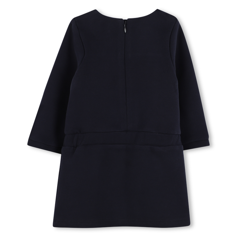 Vestido de moletão com laço CHLOE 
                    GIRL