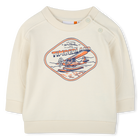 Sweatshirt em molet&atilde;o TIMBERLAND 
                    BOY