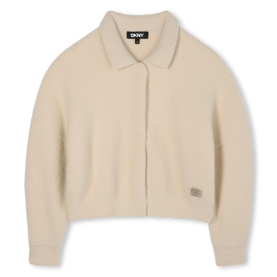 Cardigã de malha DKNY GIRL