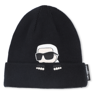 Gorro de malha KARL LAGERFELD KIDS BOY