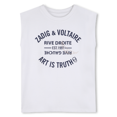 T-SHIRT DE MANGA CURTA ZADIG & VOLTAIRE GIRL