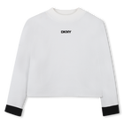 Camisola de malha revers&iacute;vel DKNY 
                    GIRL