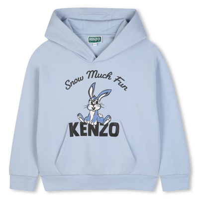 Moleton com capuz KENZO KIDS MENINO