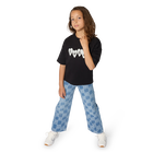 T-shirt de manga curta HUGO 
                    GIRL