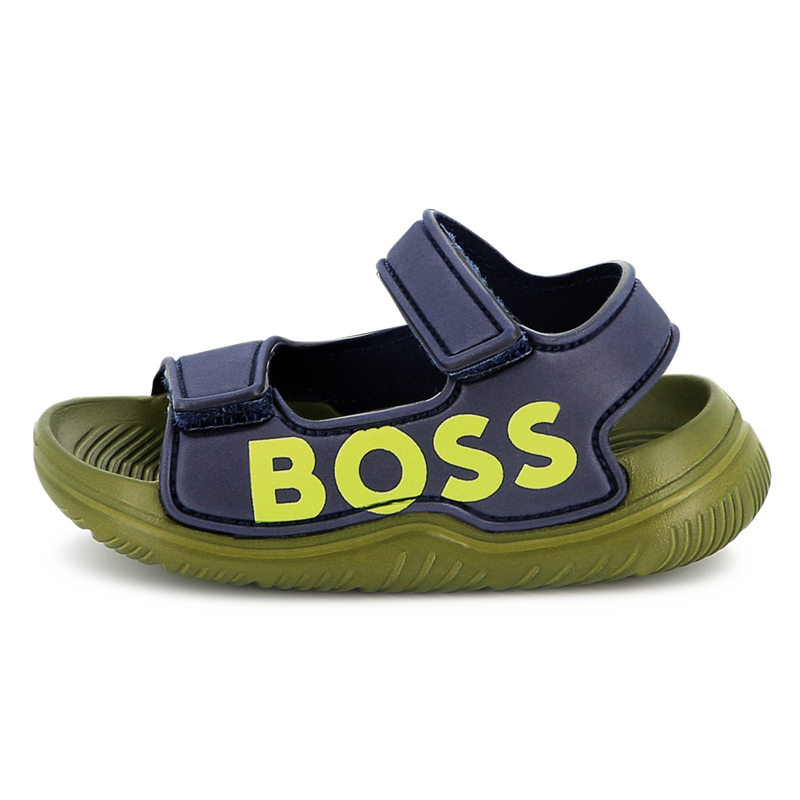 Sand&aacute;lias com velcro BOSS 
                        BOY
