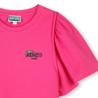 T-shirt lisa de manga curta KENZO KIDS 
                    GIRL