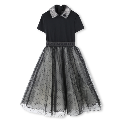 Vestido de cerim&oacute;nia KARL LAGERFELD KIDS GIRL